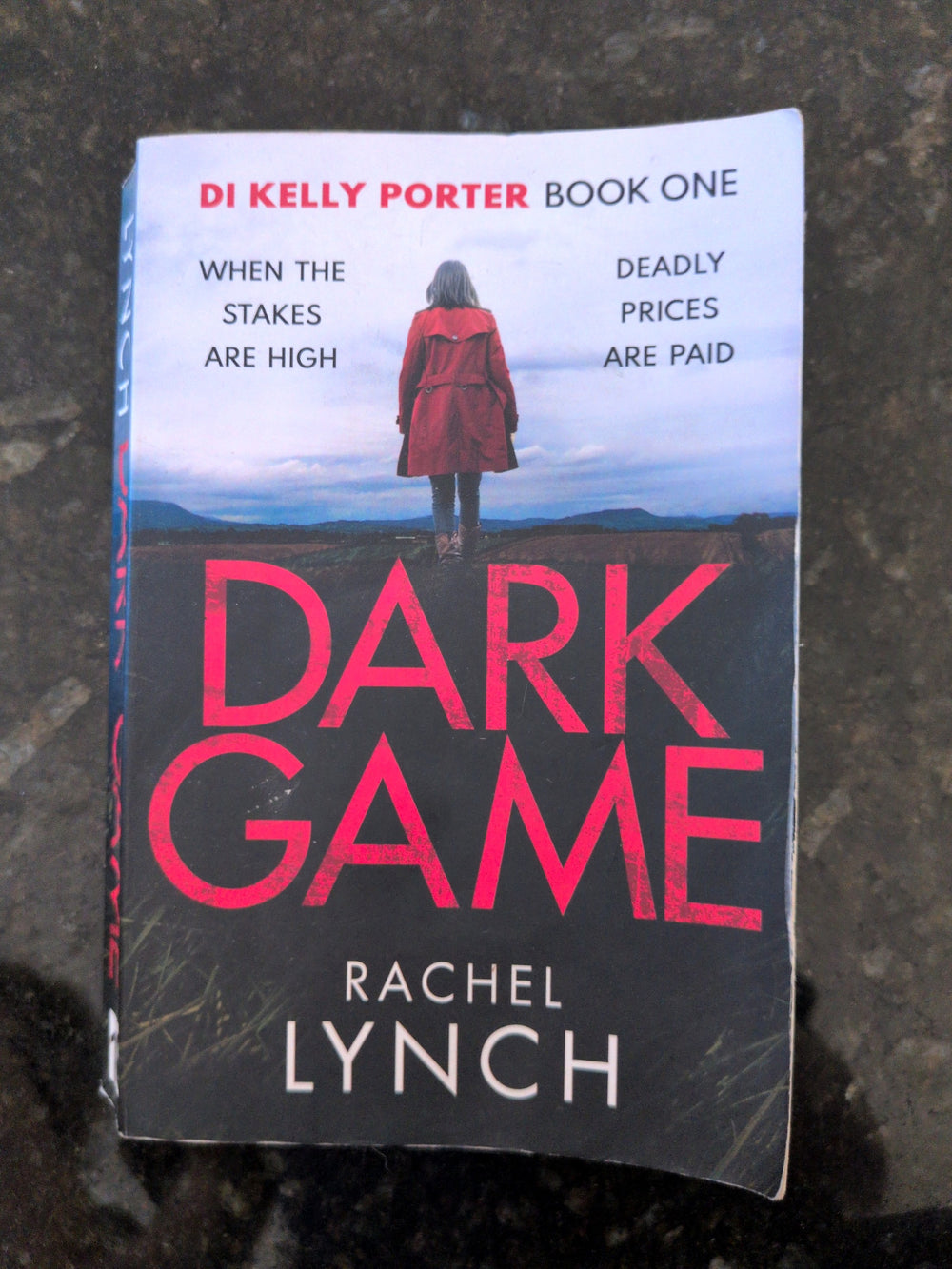 Actual photographed item: Dark Game — Rachel Lynch