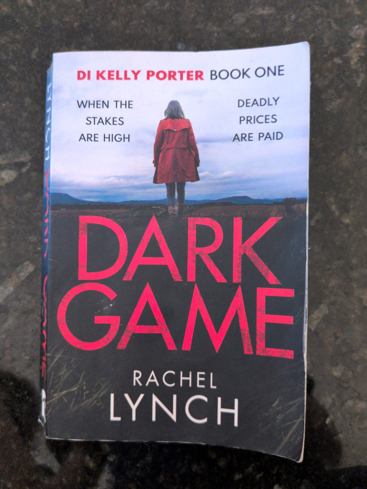 Actual photographed item: Dark Game — Rachel Lynch