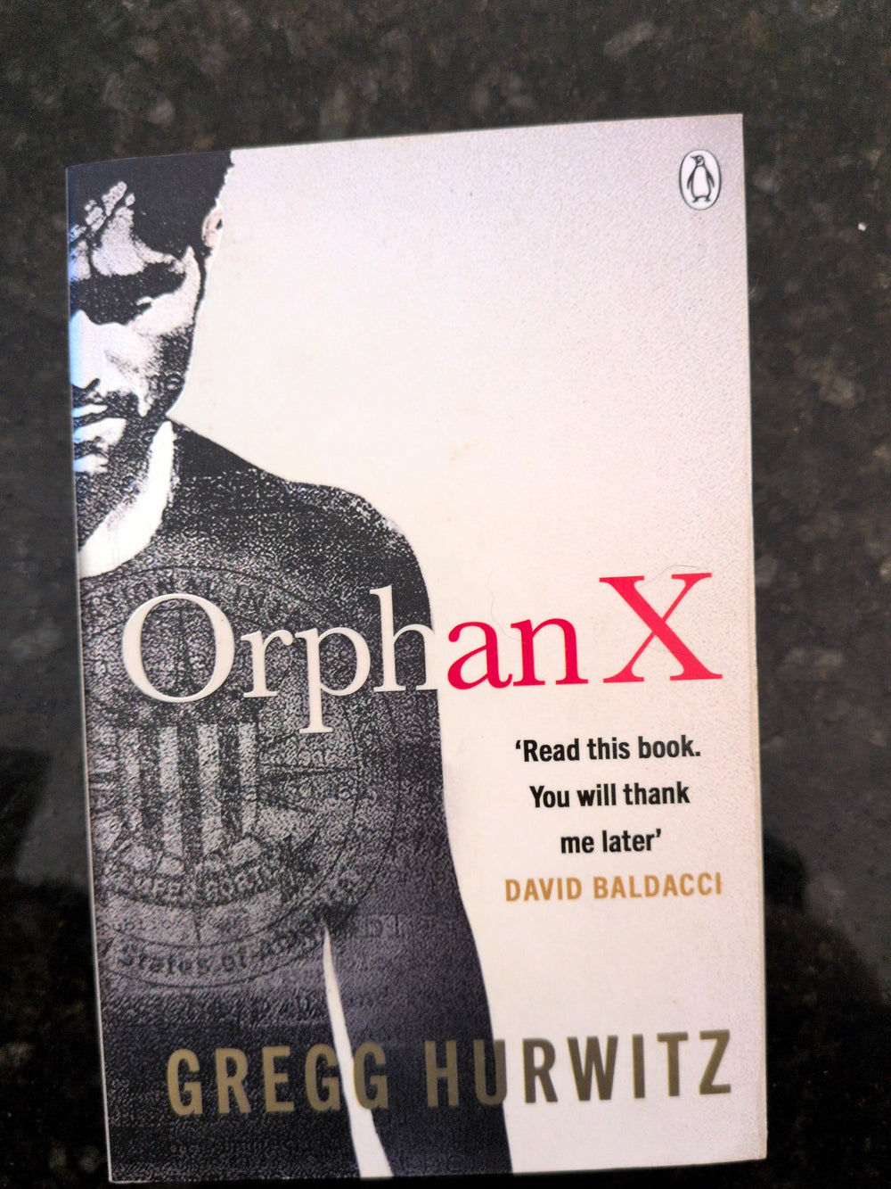 Actual photographed item: Orphan X — Gregg Hurwitz