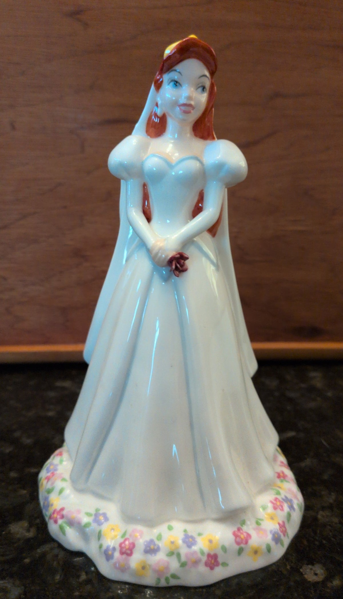 Actual photographed item: Royal Doulton Disney Princesses Ariel Figurine