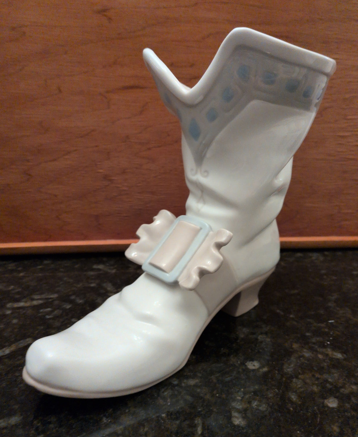 Actual photographed item: NAO Porcelain Boot