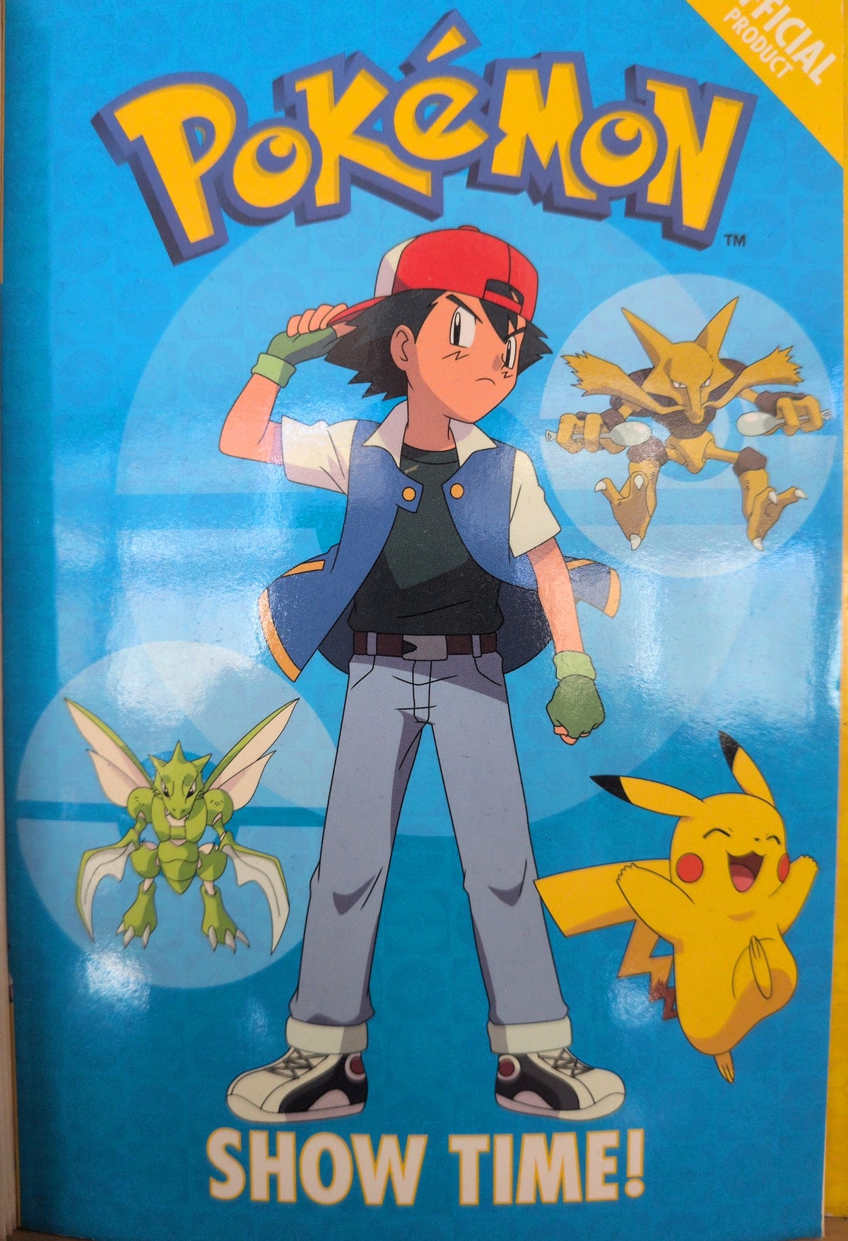 Photographed front cover of Pokémon: Show Time!, paperback